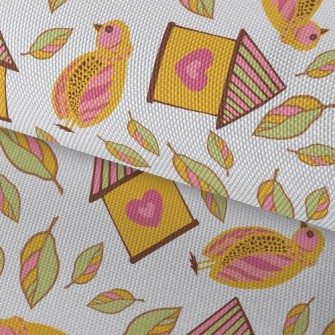 Cute Bird House Waterproof Oxford