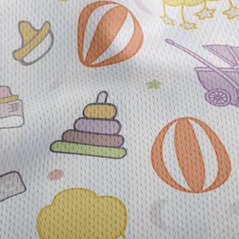 Cute Baby Stroller Bottle Athletic Mesh Flat Back