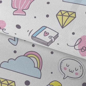 Couple Date Time Waterproof Oxford