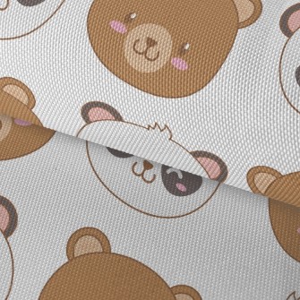 Cat Bear Brown Bear Good Frien Waterproof Oxford