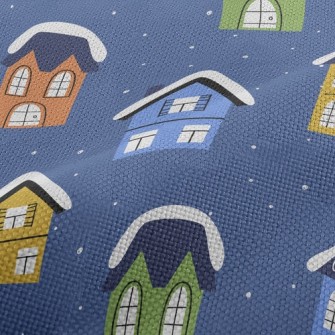 Colorful Snow House Performance Linen