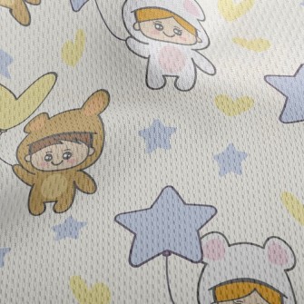 Dress Up As A Bear Kid Athletic Mesh Flat Back