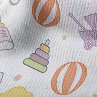 Cute Baby Stroller Bottle Terry