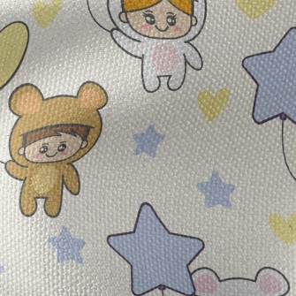 Dress Up As A Bear Kid Waterproof Canvas