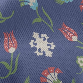 Unique Color Flowers Standard Corduroy