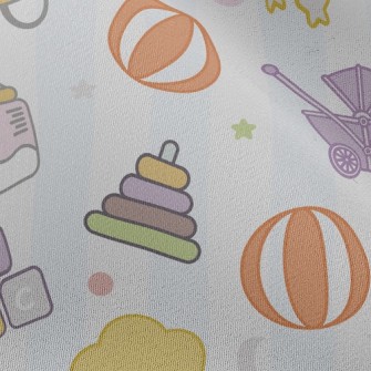 Cute Baby Stroller Bottle Chiffon