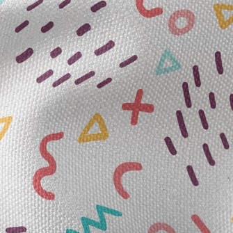 Weird Little Symbols Waterproof Canvas