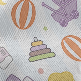 Cute Baby Stroller Bottle Standard Corduroy