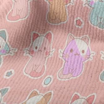 Cute Color Cat (cannot Be Foun Terry