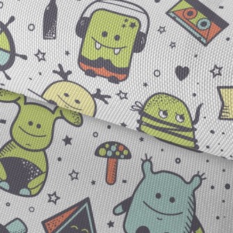 Little Monsters With Various E Waterproof Oxford