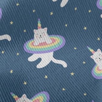 Happy Unicorn Cat Standard Corduroy