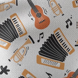 Accordion Trumpet Guitar Waterproof Canvas