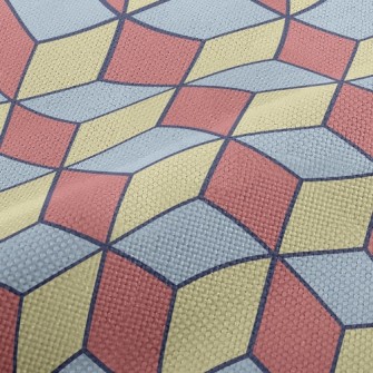 Stacking Geometric Blocks Performance Linen