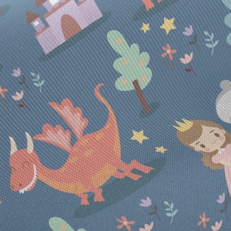 Prince Saves Sleeping Beauty Twill