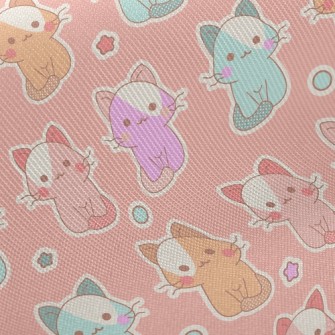 Cute Color Cat (cannot Be Foun Twill