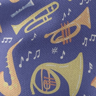 Saxophone Trumpet Waterproof Canvas
