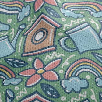 Big Mac Watering Machine Athletic Mesh Flat Back