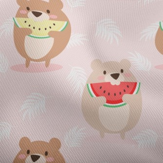 Happy Eating Watermelon Bear Dobby