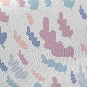 Irregular Wavy Leaves Twill