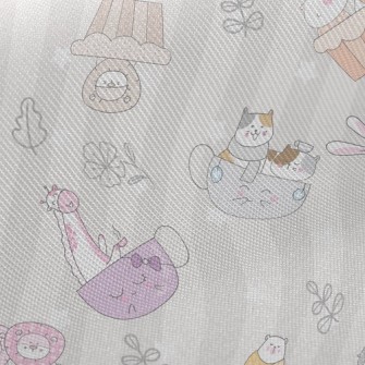 Animals Having Fun Twill