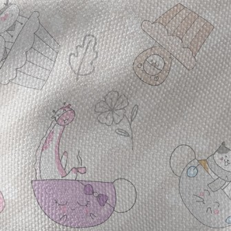 Animals Having Fun Waterproof Canvas