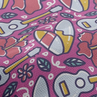 Summer Guitar Music Performance Linen