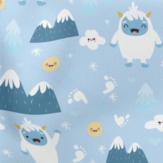Funny Snow Monster From Legend Stretch Ponte