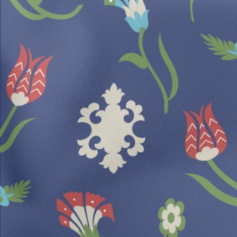 Unique Color Flowers Stretch Ponte