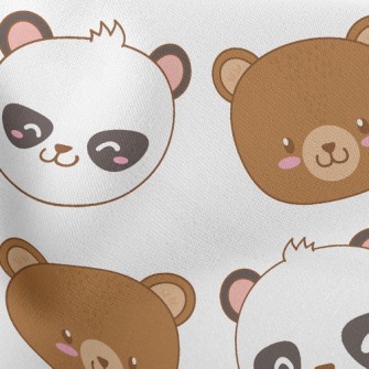 Cat Bear Brown Bear Good Frien Stretch Ponte