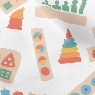 Cognitive Wooden Toys Micro Fleece