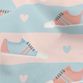 Love Sneakers Micro Fleece