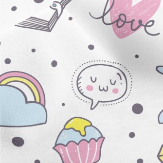 Couple Date Time Micro Fleece