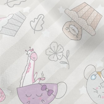 Animals Having Fun Micro Fleece