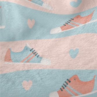 Love Sneakers Minky