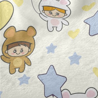 Dress Up As A Bear Kid Minky