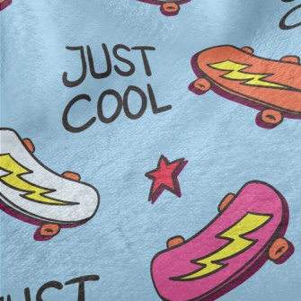 Lightning Skateboarding Minky