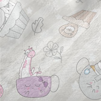 Animals Having Fun Minky