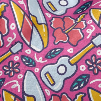 Summer Guitar Music Minky