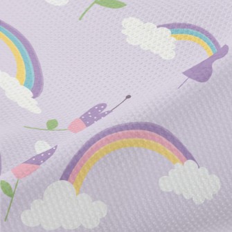 Soft Natural Rainbow Piqué