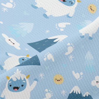 Funny Snow Monster From Legend Piqué
