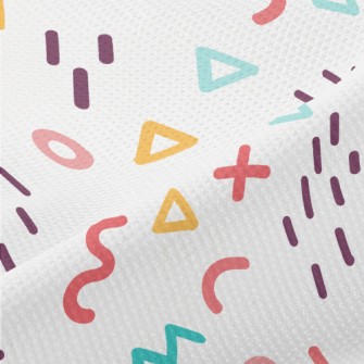 Weird Little Symbols Piqué