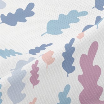 Irregular Wavy Leaves Piqué