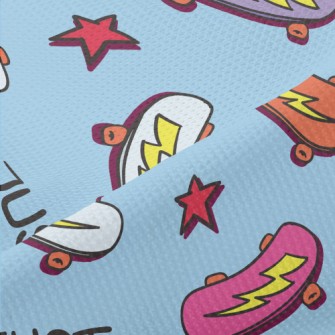 Lightning Skateboarding Piqué