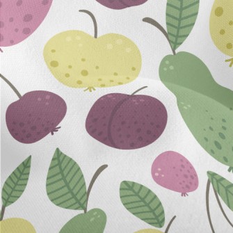 Cartoon Fruit Fruit Lightweight Performance Linen