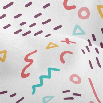 Weird Little Symbols Lightweight Performance Linen