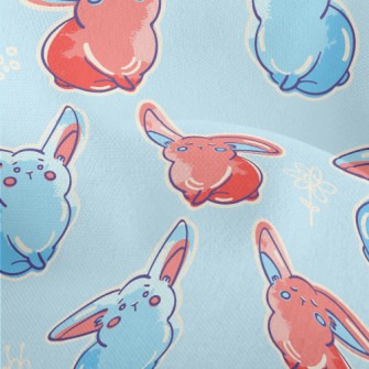 Two-color Playful Rabbit Lightweight Performance Linen