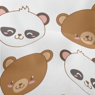 Cat Bear Brown Bear Good Frien Lightweight Performance Linen