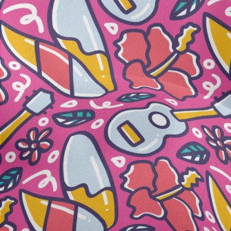 Summer Guitar Music Lightweight Performance Linen