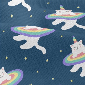 Happy Unicorn Cat Modern Jersey