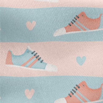 Love Sneakers Jersey Backed Fleece